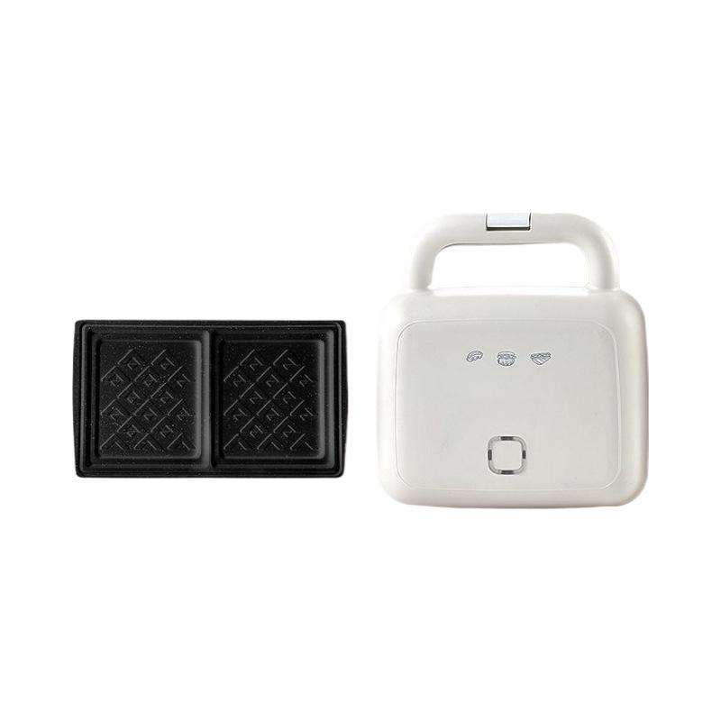 Dual-Plate Breakfast and Waffle Maker