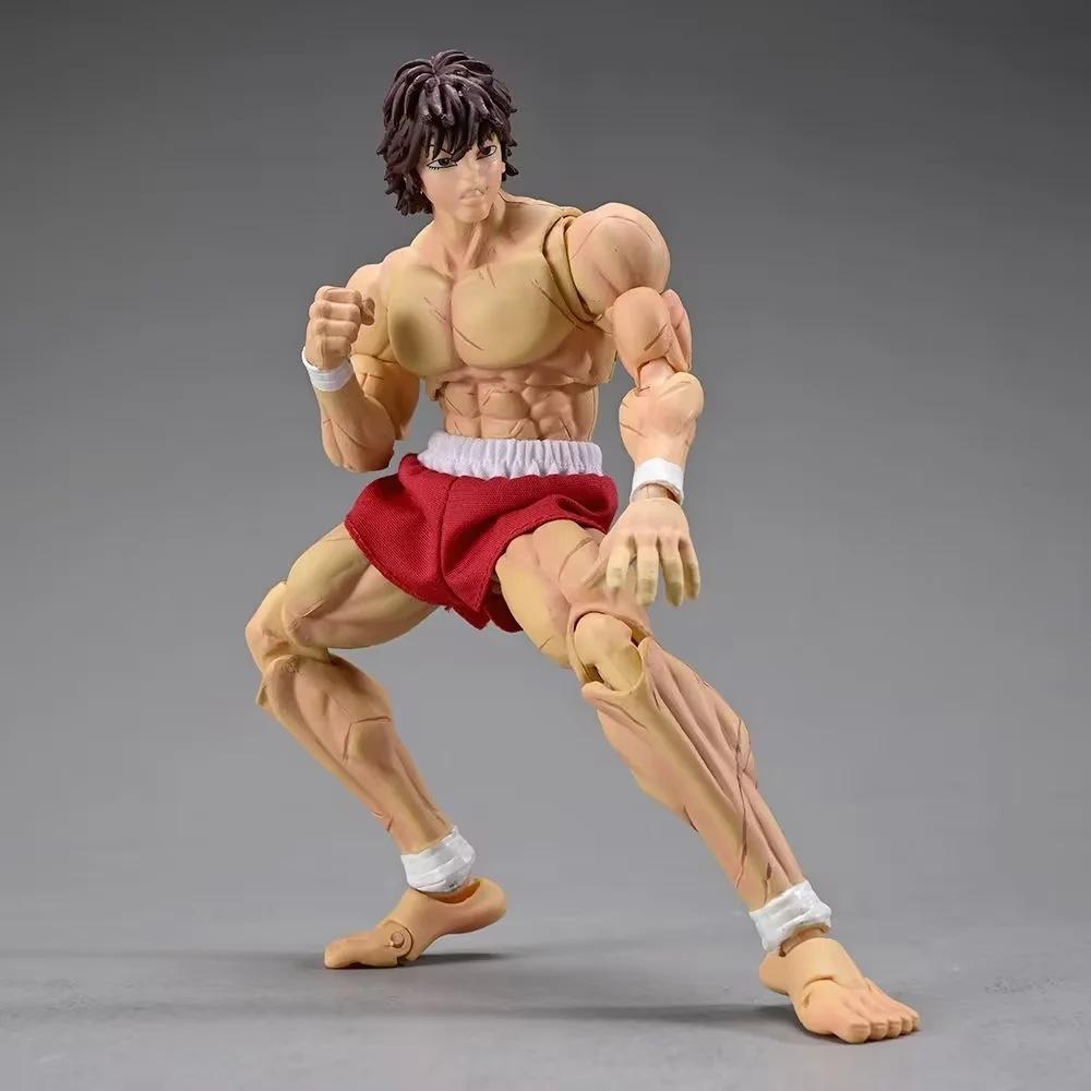 High Quality Articulated Hanma Baki Model Figure Toys Model Doll Decoration Christmas Gifts Toys 17cm In  Box