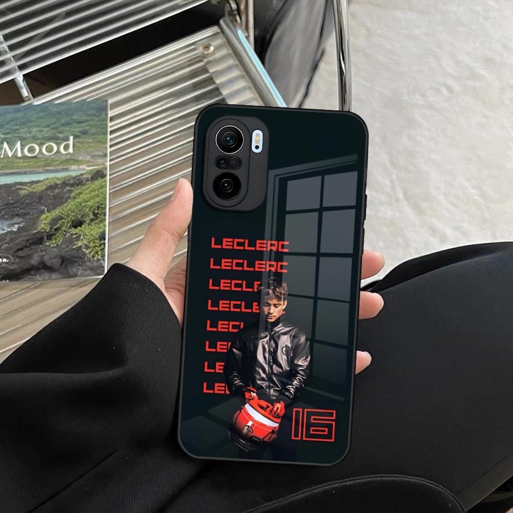 Charles Leclerc 16 F1 Phone Case for Xiaomi 14 13 12 11 13t 12t 11t POCO M6 M5 X6 X5 F6 F5 Ultra Pro Lite 5G Toughened Glass