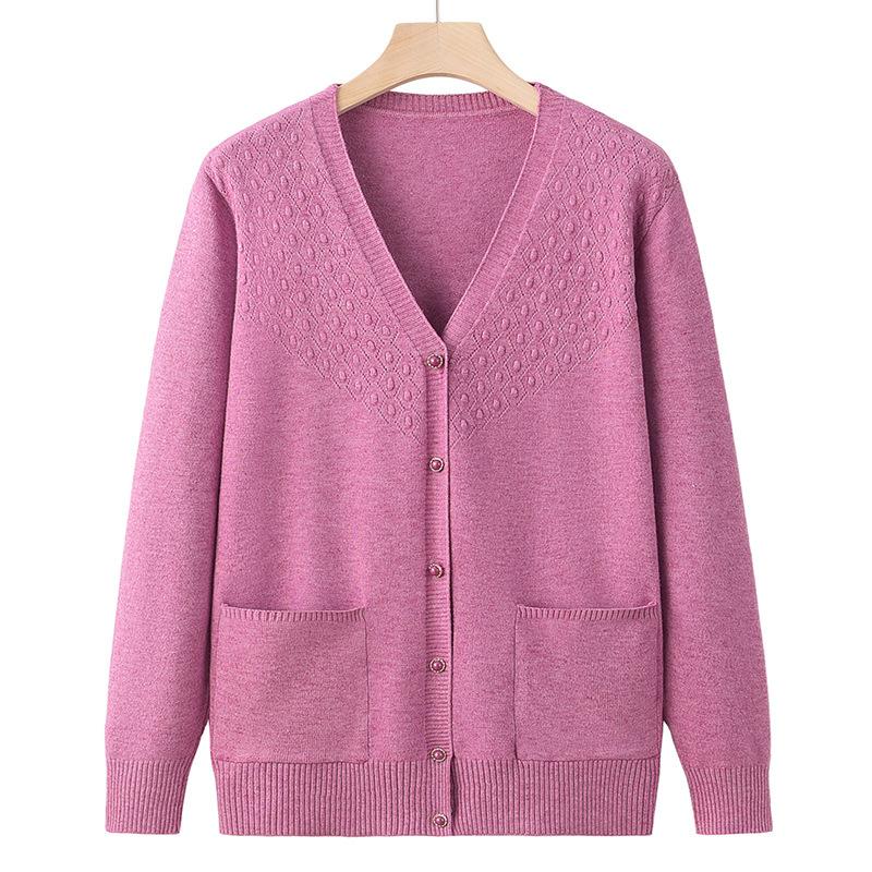 Plus-size Spring and Autumn 2024 New Women's Thin Coat Comfortable Casual Fashion Loose V-Collar Coat Women's Coat