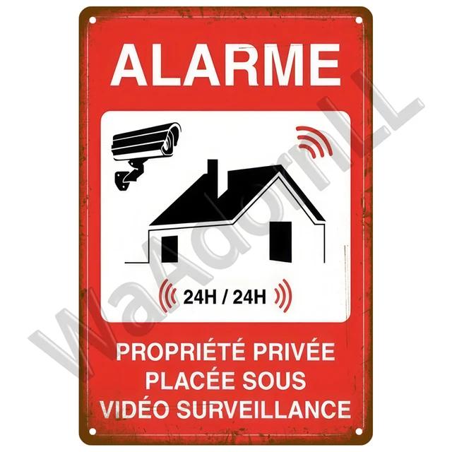 Vintage Retro Warning Tin Signs  Metal Caution Sign for Cafe Club Man Cave Pub Home Bars Coffee Shop  Wall Decor Art for Home