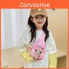 Baby Three Printed Children Shoulder Bag Outdoor Cartoon Crossbody Chest Bag