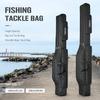 2 Layers 600D Oxford Fishing Rod Case Fishing Pole Case & Bag Fishing Reel Tackle Storage Bag Case for Fishing Gear & Equipment