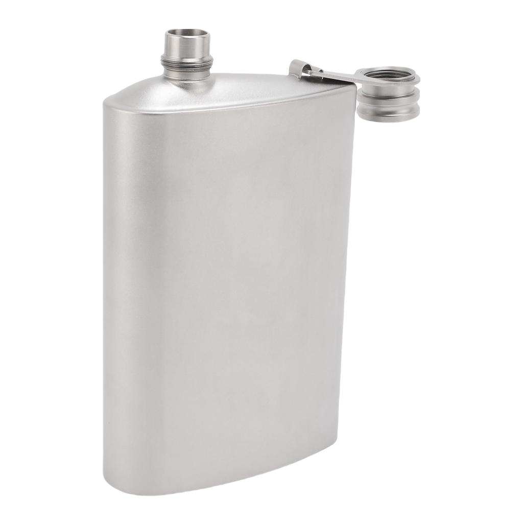 200ml Leakproof Ti Flask Portable Whisky Flask Hip Flask for Outdoor Camping Hiking