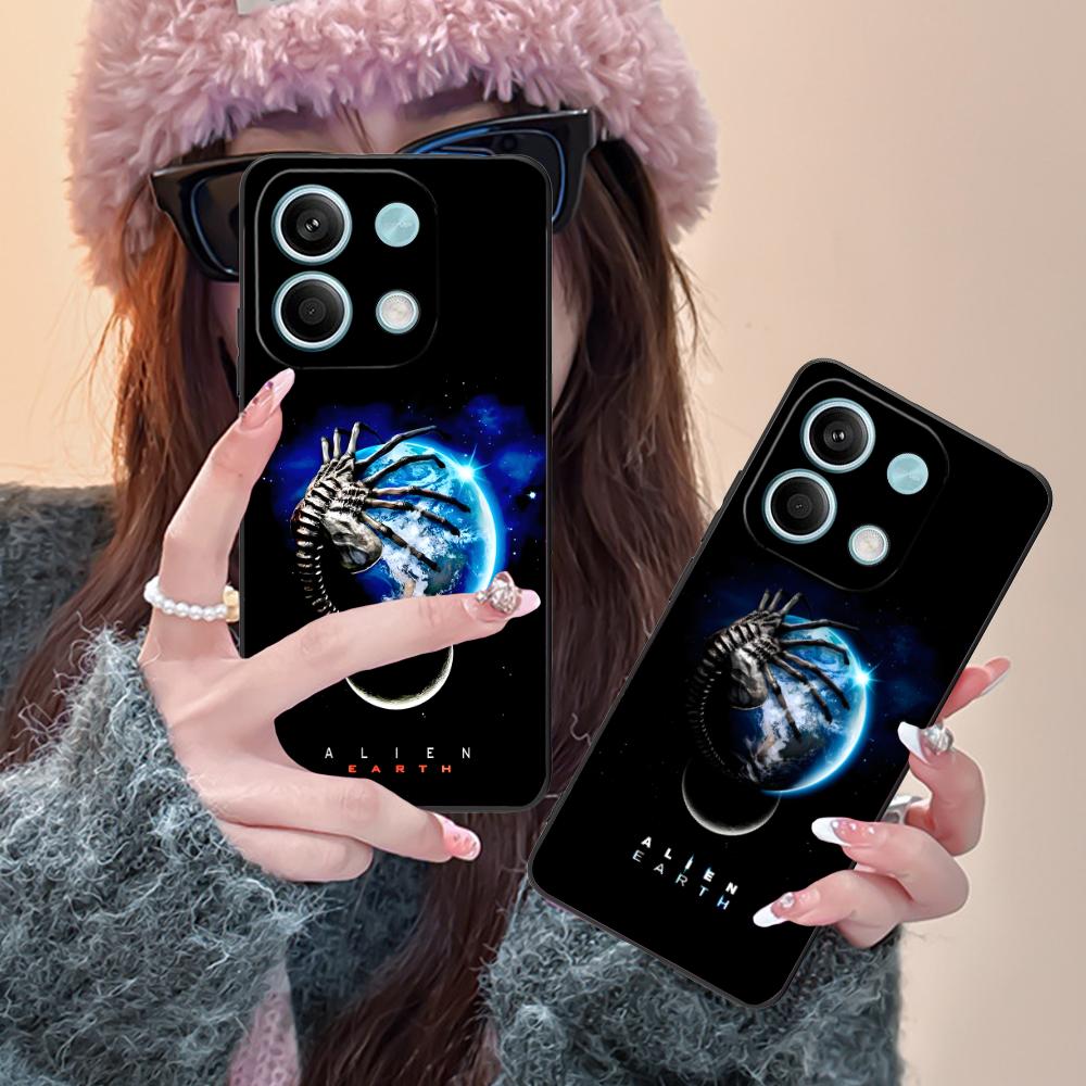 Alien Earth Mobile Cell Phone Case for POCO M7 M6 M5 M4 M3 X7 X6 X5 X4 X3 Pro GT 5G Colorful Printing Cover Smartphone Pretty