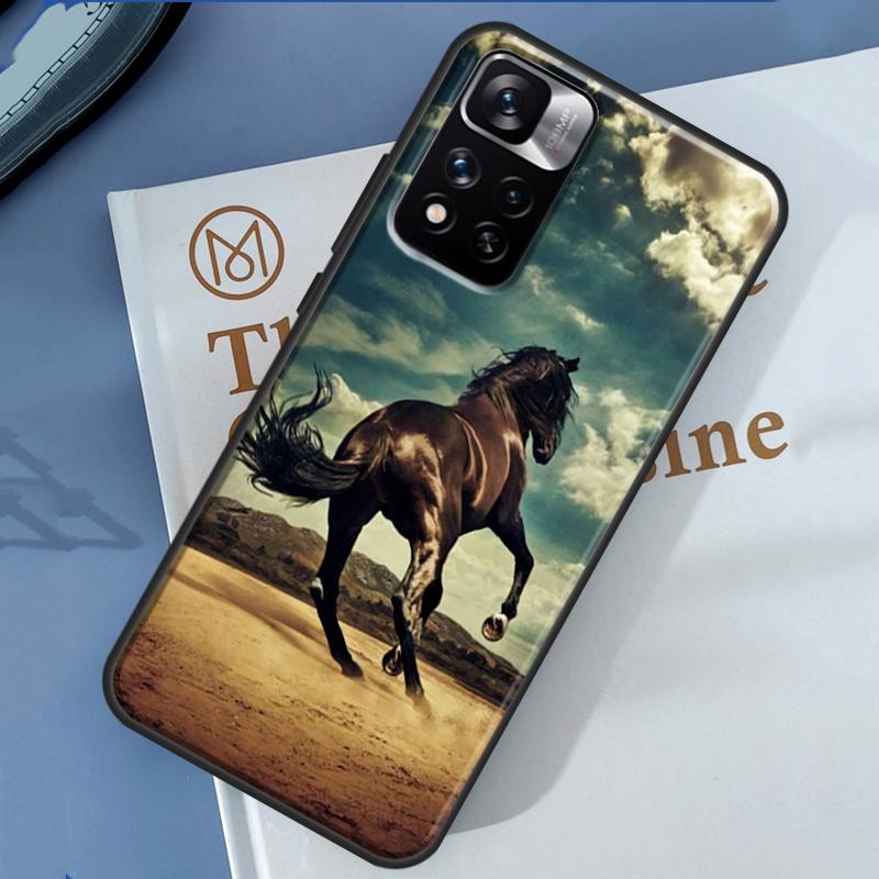 Horses Running Cover For Redmi 9 10 10A 10C 9A 9C 12C Case For Redmi Note 8 9 10 12 11 Pro 9S 10S 11S
