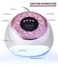 New UV Nail Lamp 268W Gel Polish Dryer Pedicure Light Manicure Lamp Nail Art Gel Dryer Machine Nail LED Lamp Salon Use