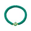 Summer Surfer Heishi Bracelet Set for Women Stackable Gold  Ploymer Bead Stretch  Beach Layering Bracelets Jewelry