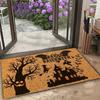 Jack-o'-lantern Halloween Doormat Funny Welcome Mat There's Horrors This House Living Room Bedroom Home Decoration