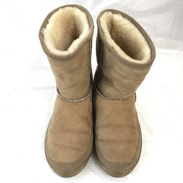 Minnetonka Warm Mouton Boots 7 24.0 Brown(USED)