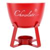 Tazza Fonduta Cioccolato Scalda Burro Ceramica Tazza Scioglimento Cioccolato con Forchetta per Cucina di Casa