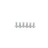 10 Pcs M6 x 20MM Light Golden Billet Aluminum Fender Washers Screw Dress Up Kit