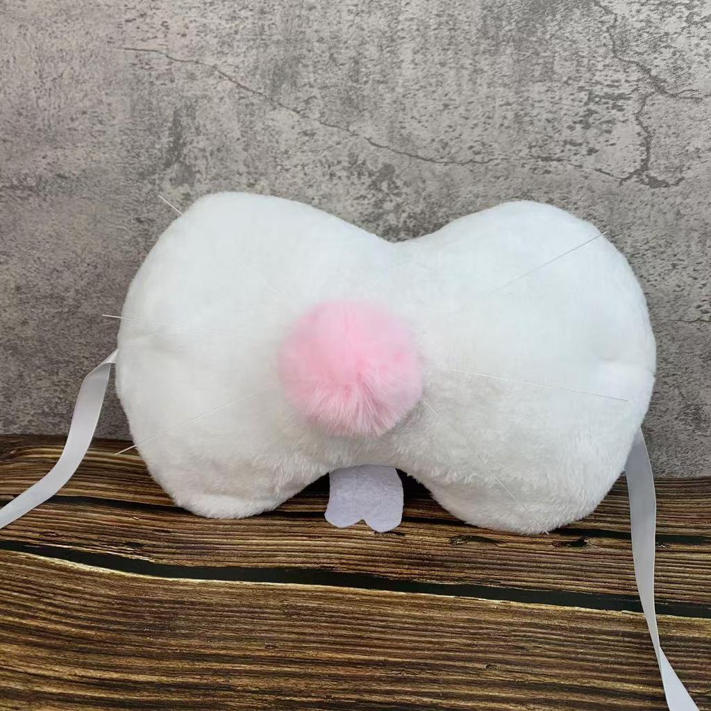 Plush Bunny Ears Headband for Easter & Halloween - Kids & Adults Party Costume.
