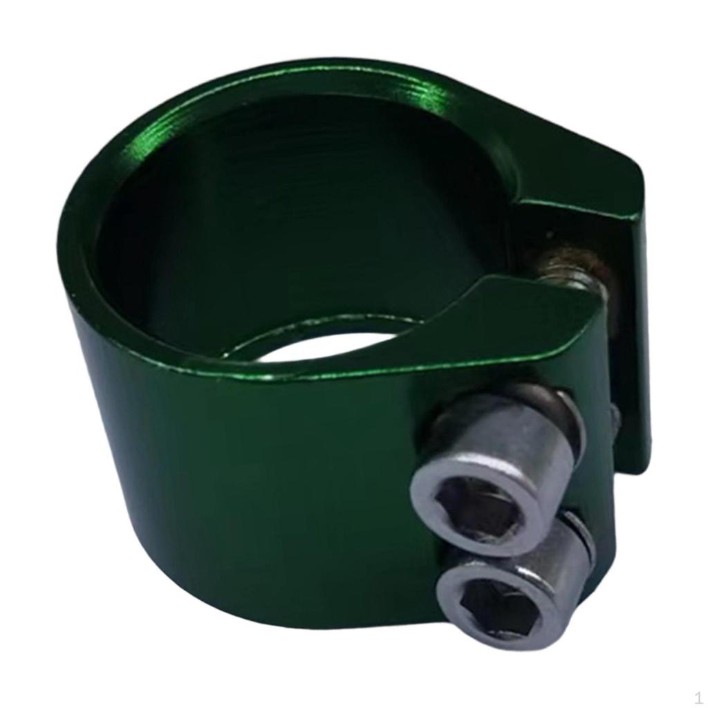 Seat Tube Clamp 1.13 inch High Performance Easy to Install Component Cycling Tightener Clip Road