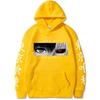 Ghost Graphic Cartoon Japanese Anime Print Pattern Hooded Sweater Male Hoodie Casual Hip-Hop Top