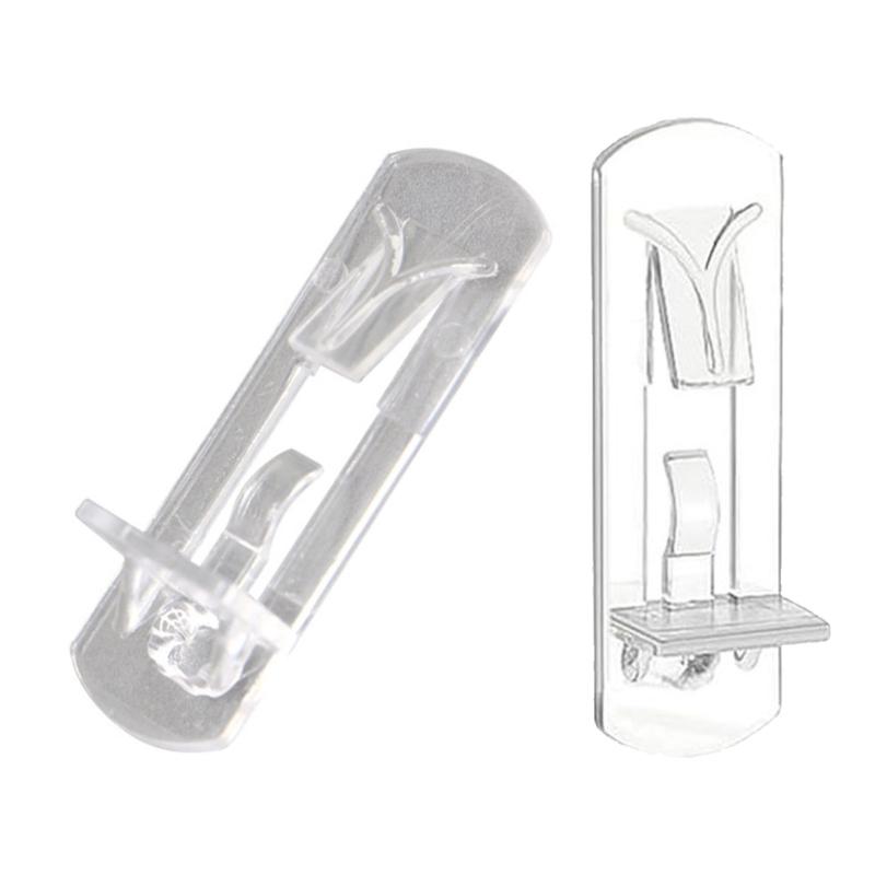 Locking Shelf Clip for Cabinets 40Pcs Clear Plastic Shelf Supports Pegs for Kitchen Bookcases Furniture Hardware