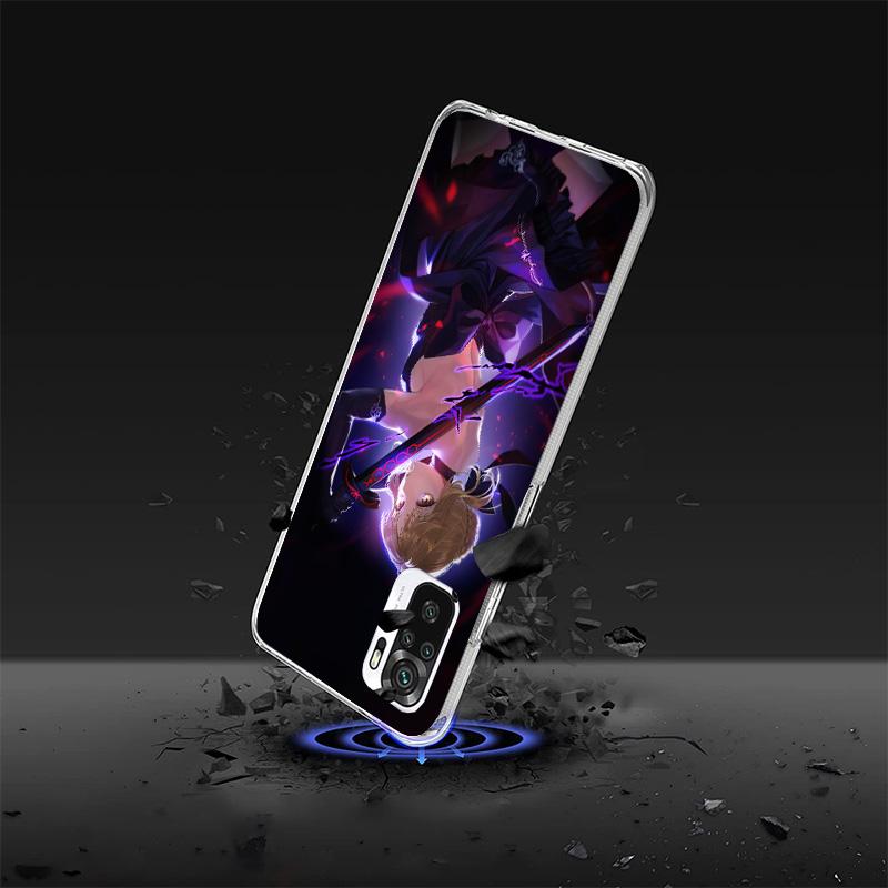 Fate Zero Stay Night Saber Cover Phone Case For Xiaomi Redmi Note 15 14 13 12 11 10 Pro Plus 14S 12S 11S 11T 11E 10S Soft Fundas