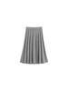 Plus Size Women's Loose Cable Knit Umbrella Skirt - Versatile Winter Casual for Chubby Girls