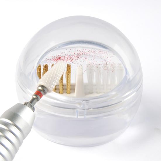 Durable Drill Bit Cleaner Professional Plastic Grinding Head Storage