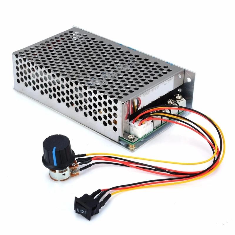 Sehr empfehlenswert DC 10-50V Geschwindigkeitsregler 100A 3000W Programmierbar Reversierbar PWM-Steuerung Motor-Geschwindigkeitsregler