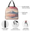Landscape Of Mount Fuji And The Sea Insulated Lunch Bag for Office Cooler Thermal Food Box Tote Leakproof Lunch Boxes Container