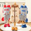 Thick Fleece Dog Cat Four-Legged Hoodie With Zipper Warm Winter Pet Outfit Small Medium Large Breeds