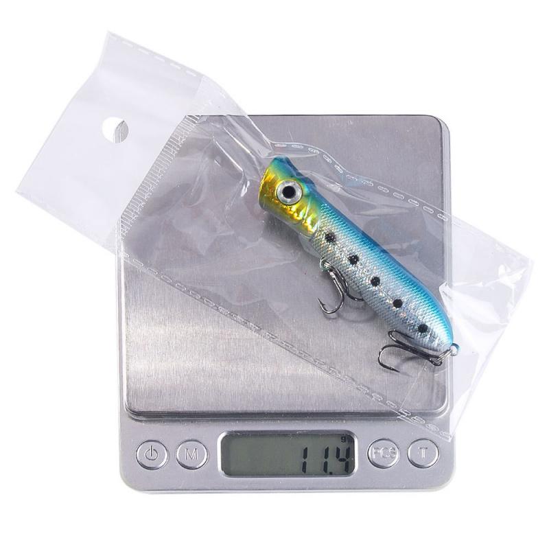 10PCS 8CM-11GSurface-level wave-paddling lure, new freshwater plastic bionic artificial bait for mandarin fish and bass, hard ba