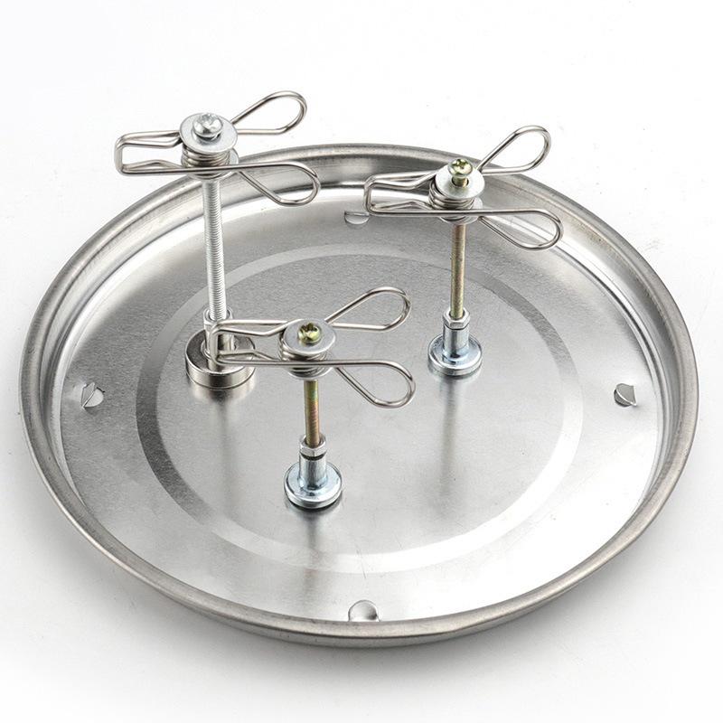 Magnetic Wrought Iron Mosquito Coil Holder & Ash Tray