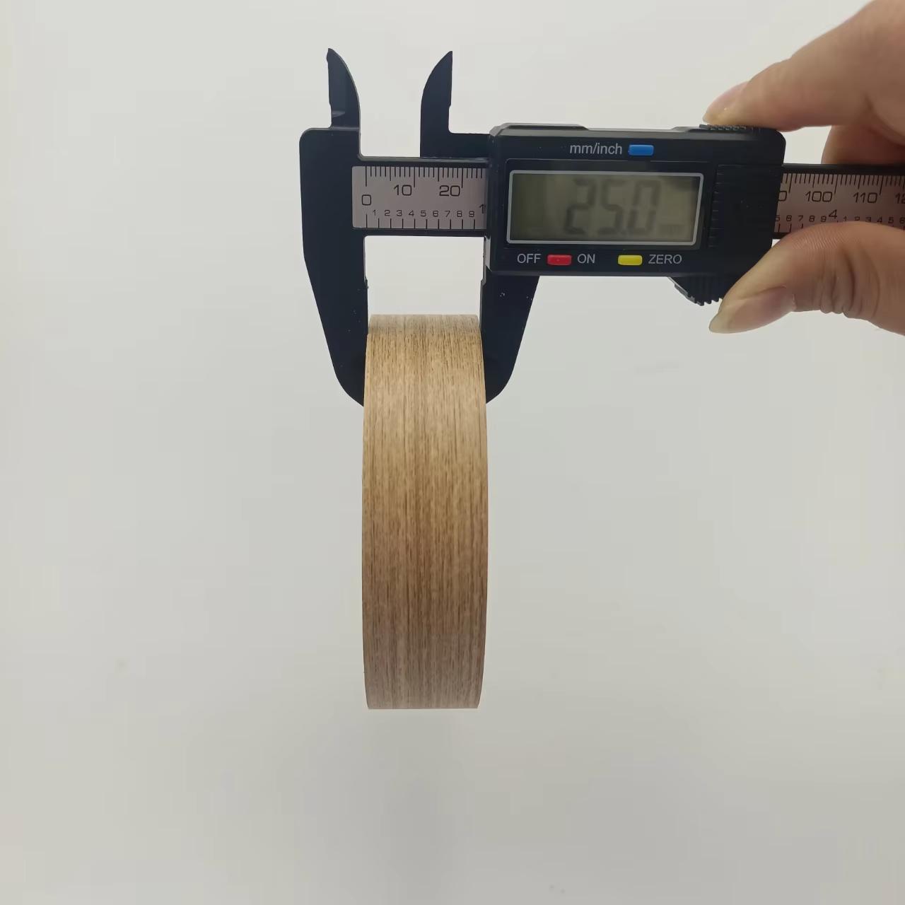 

1PC 10mx2.5cm Bendable Edge Banding Moisture-proof Durable Veneer Edge Edging Waterproof Furniture Edging Tape Office Furniture 10m&2.5cm