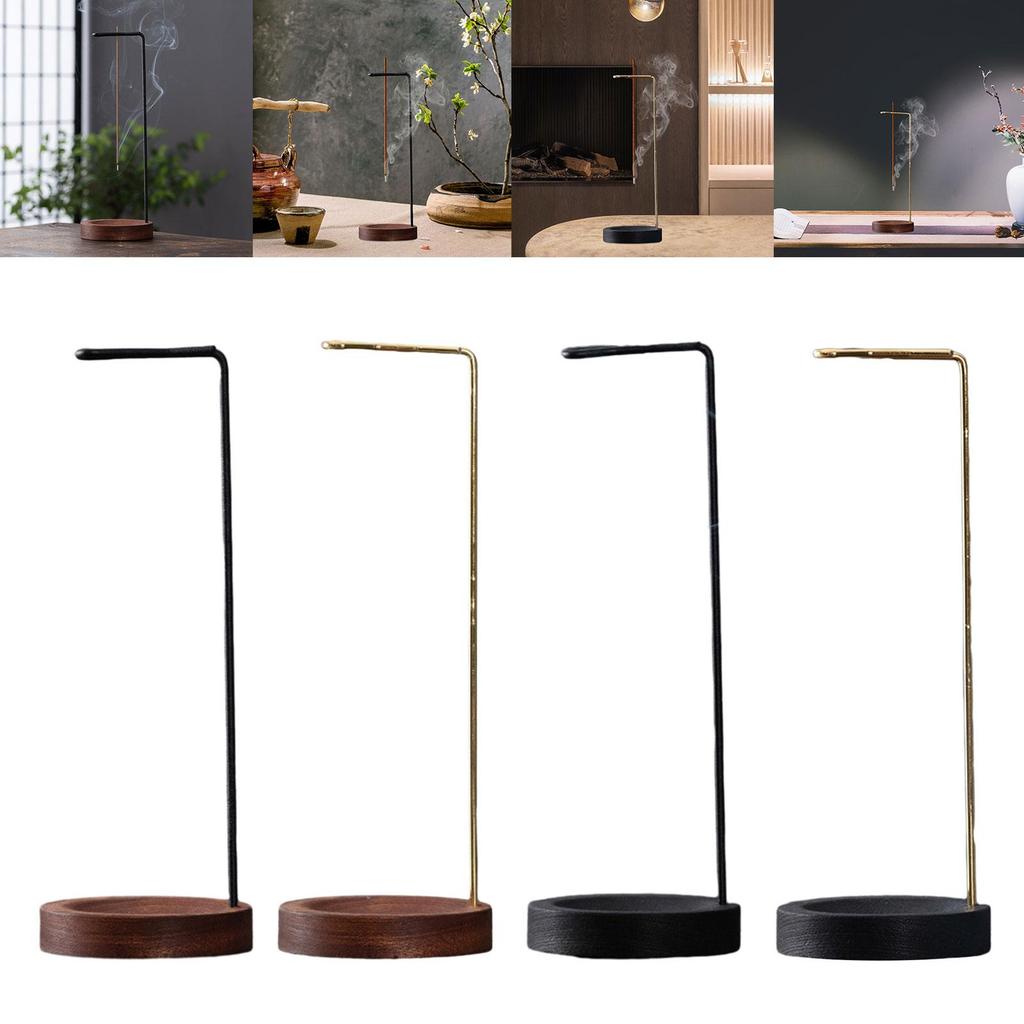 Incense Sticks Stand Wooden Incense Base Creative Incense Holder for Sticks for SPA Holidays Office Living Room Decorative