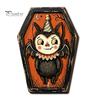 Fall Farmhouse Tabletop Centerpiece Vintage Halloween Wooden Decor, Cat Mummy Skeleton Figurines, Decorative Signs for Fireplace Shelf Mantel