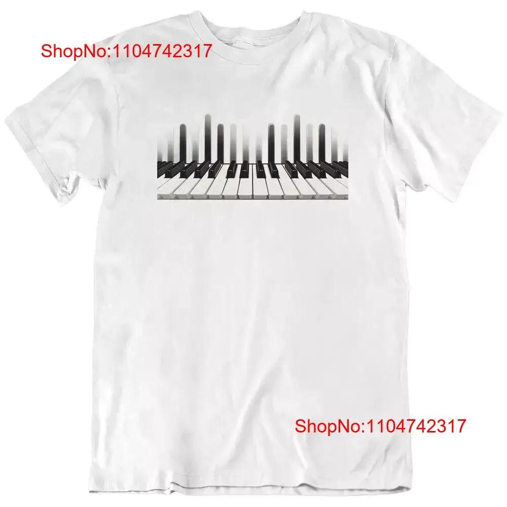 Piano pianist classic classical Keys Keyboard music play T Shirt New vintage Washed Casual Stylish Top For Everyday Wear Soft