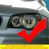 For BMW 1 Series E81 E82 E87 E88 halogen Headlight Accessories SMD Cotton Light Switchback LED Angel Eye Ring DRL Kit