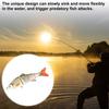 Bass Fishing Lures 3D Fisheye Simulation Hard Bait Multi Jointed Swimbaits Lifelike Slow Sinking Swimming Bass Lure Bait
