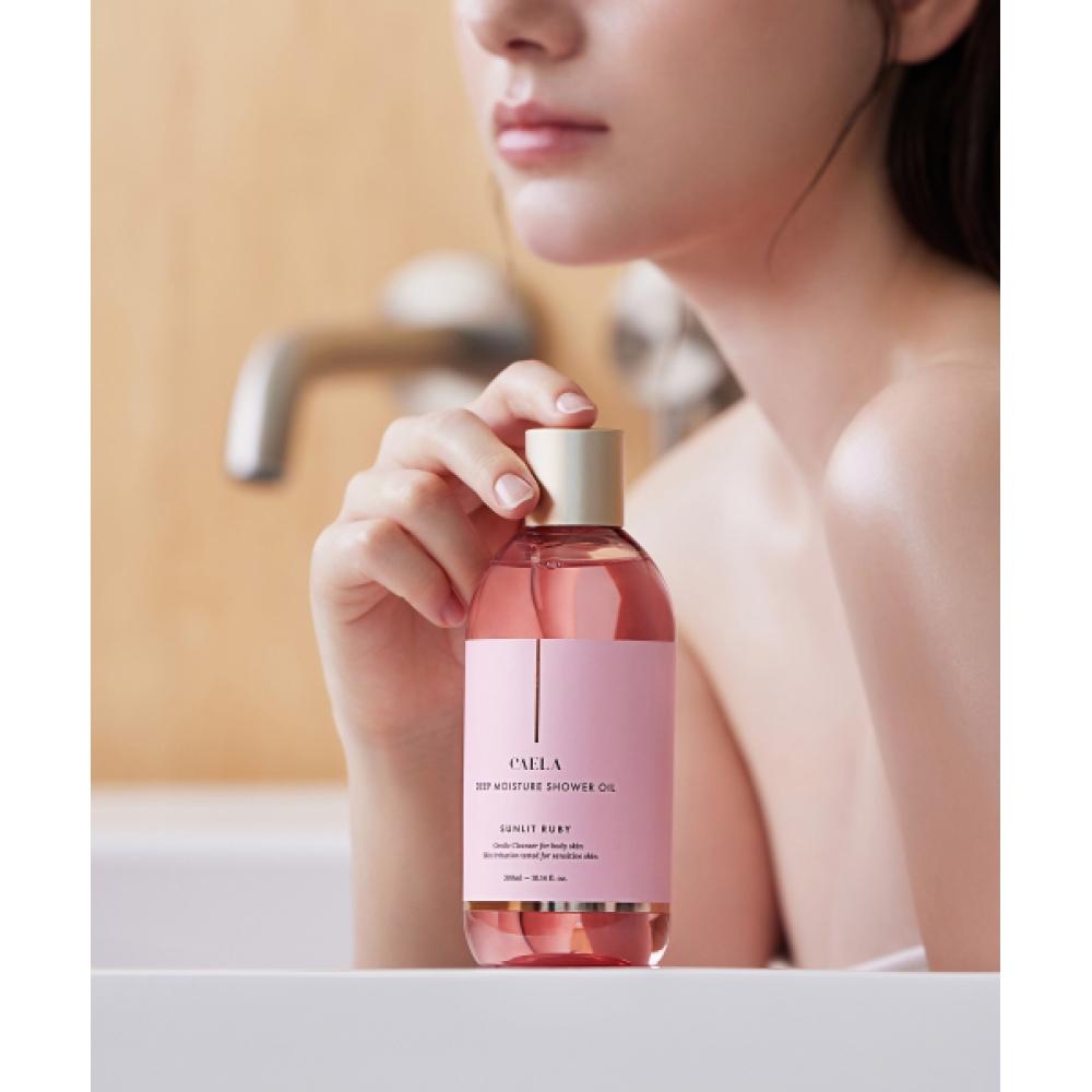 Caela Deep Moisture Shower Oil Sunlet Ruby 300ml