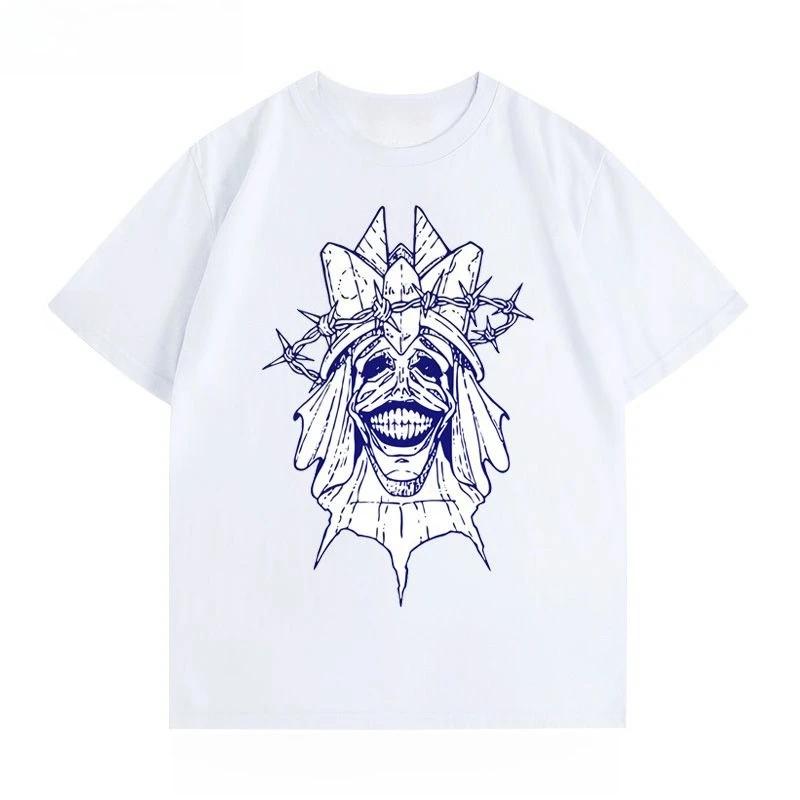 Solo Leveling Animation Peripheral Shortsleeved Cotton Tshirt Twodimensional Summer Loose Trendy Versatile Top Clothes S