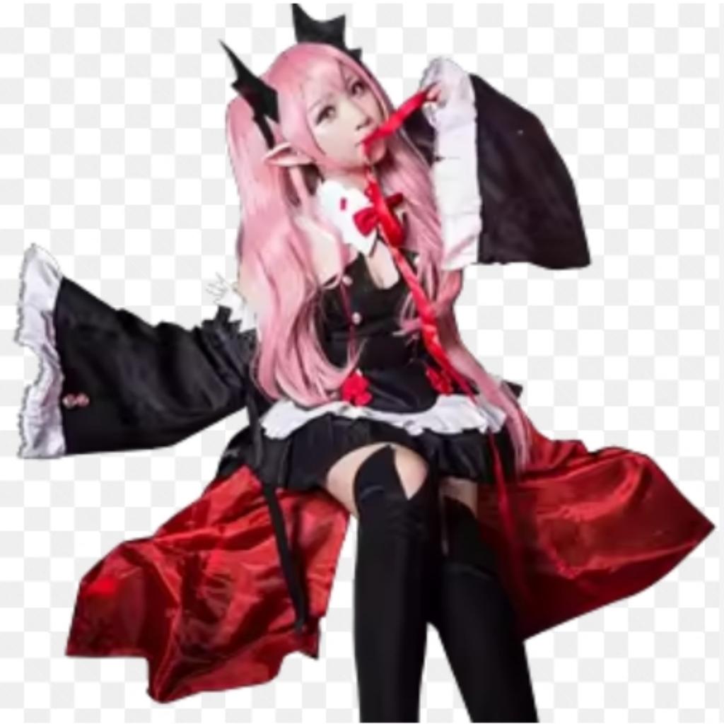 The End Of The Blaze Angel Kru Fei Niang Micah COS Costume Female Halloween Vampire Kru Cosplay