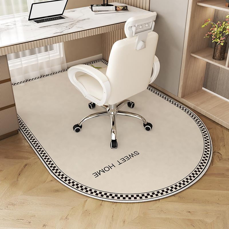 

Сучасний мінімалістичний вигнутий килим, стійкий до плям та антистатичний, домашній декор, килимок для підлоги в книжкову кімнату, захисний килимок для підлоги в кімнату 60x90cm 24x36inch