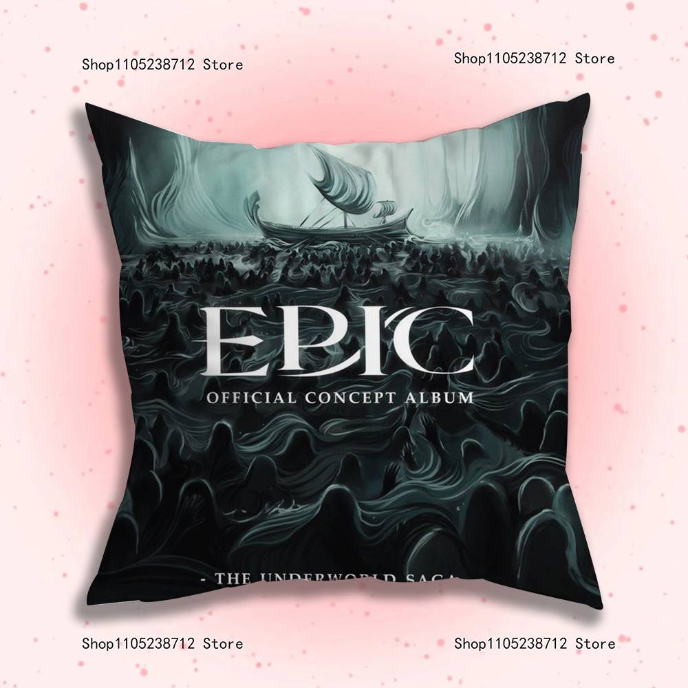 Music E-Epic The Musical Pillow Case For Sofa Decor Car Office Room Printing Cushion Cover Decorations and Protector