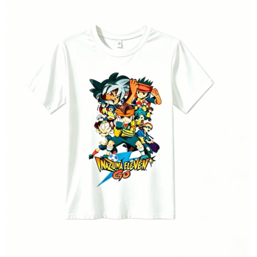 Fashion Anime Character Games Print Outdoor Street Kids T-shirt and Shorts Summer Home Casual Outfit Boy and Girl's Sports Set