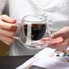 Double Glass Coffee Cup, Heat-resistant Italian Espresso Cup, Insulated Cup, Latte Cappuccino Tea Beverage Set