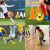 Linkidea Size 5 Gold Color Soccer Ball, Official Match Size Golden Soccer Ball, Gift Idea for Freestyle Soccer and Juggling