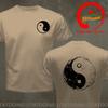 Vtipný design Yin Yang Vintage Grunge Opotřebovaný Tai Chi Tričko Unisex Móda Trendy Ležérní Oblečení Stylové Vrcholy Tričko Leisur