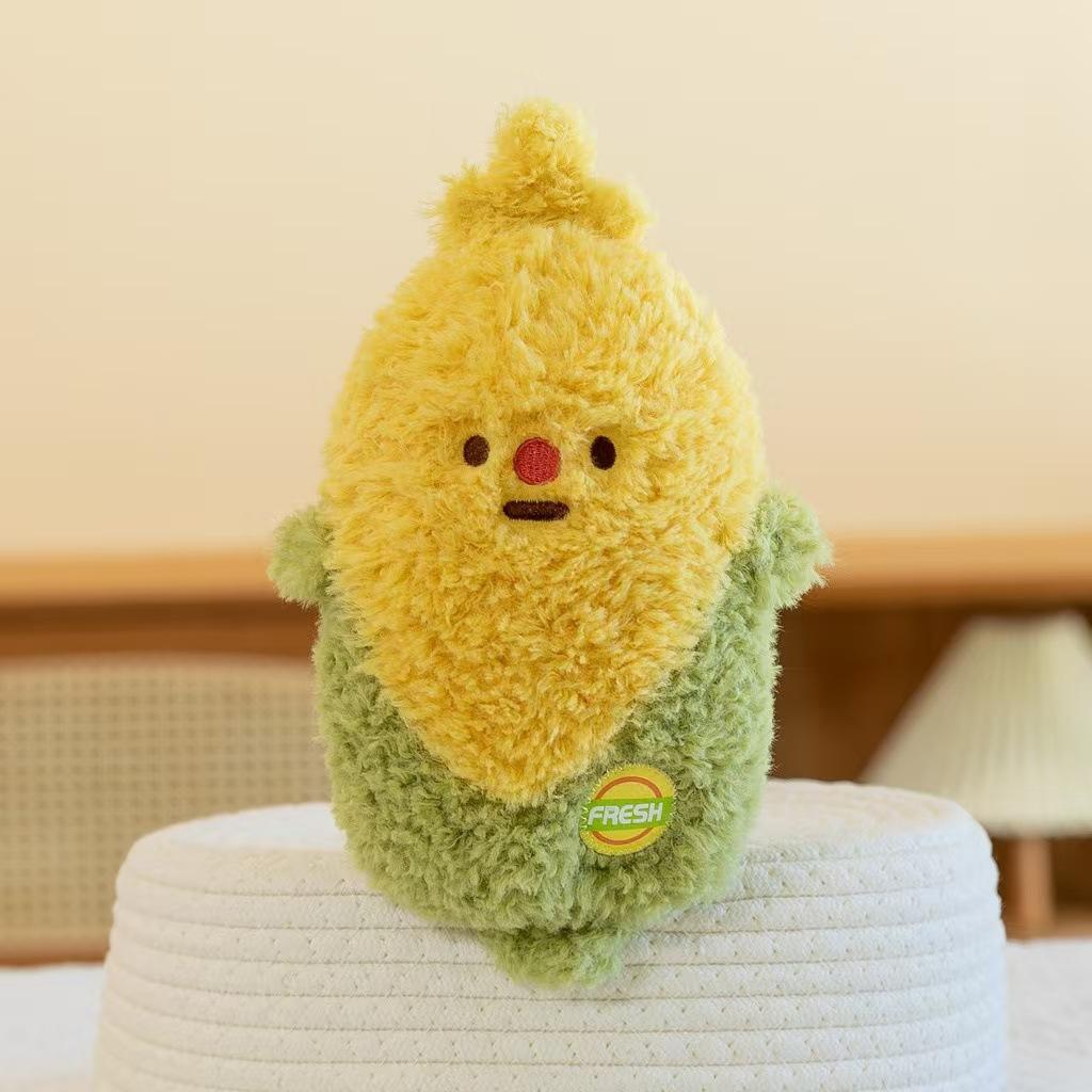 Fruit doll cute vegetable doll plush toy grab machine doll company wedding throw gift