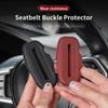 2025 Hot Silicone Car Seat Belt Buckle Cover For BMW G30 G20 F30 F10 G01 X1 X2 X3 X4 X5 X6 X7 Anti-Scratch Auto Safety Belt Clip