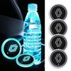2026 Heiß Für Renault Radkappen Für Renault Megane 3 2 Clio 4 Duster Captur Logan Zubehör 1/2 Stück Bunt Universell LED Auto Becherhalter