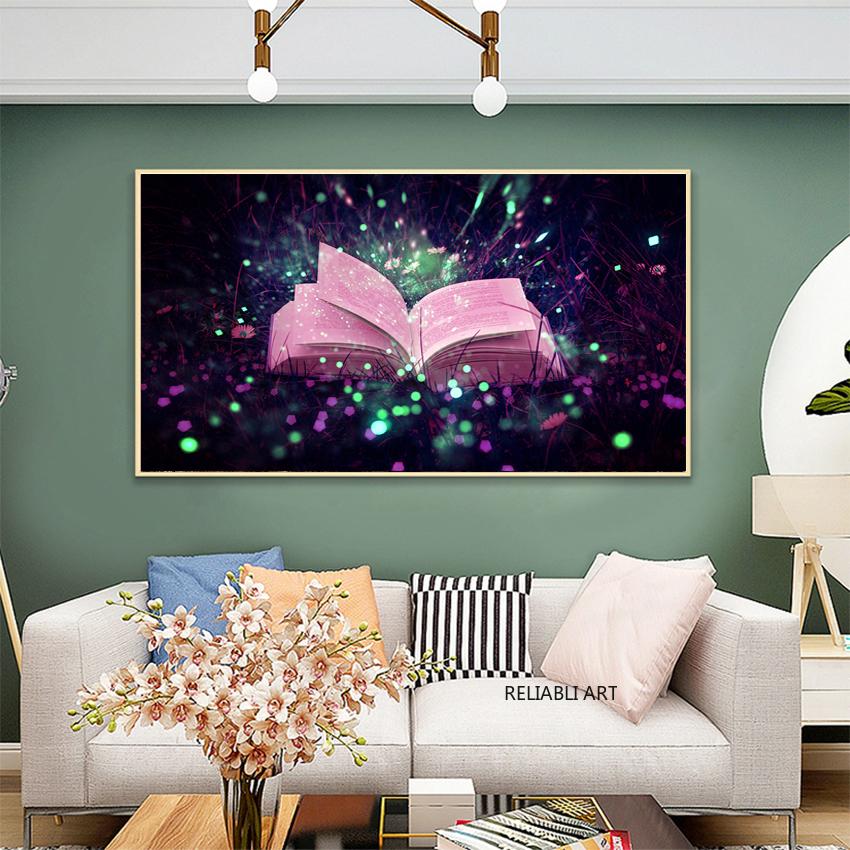 

Современное скандинавское искусство, сказка, сонник, холст, картина, настенные художественные постеры, принты, настенные картины для гостиной, домашний декор, без рамки