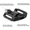 Shimano PD-GR500 Black Flat Pedals with Non-Slip Surface and Durable Design