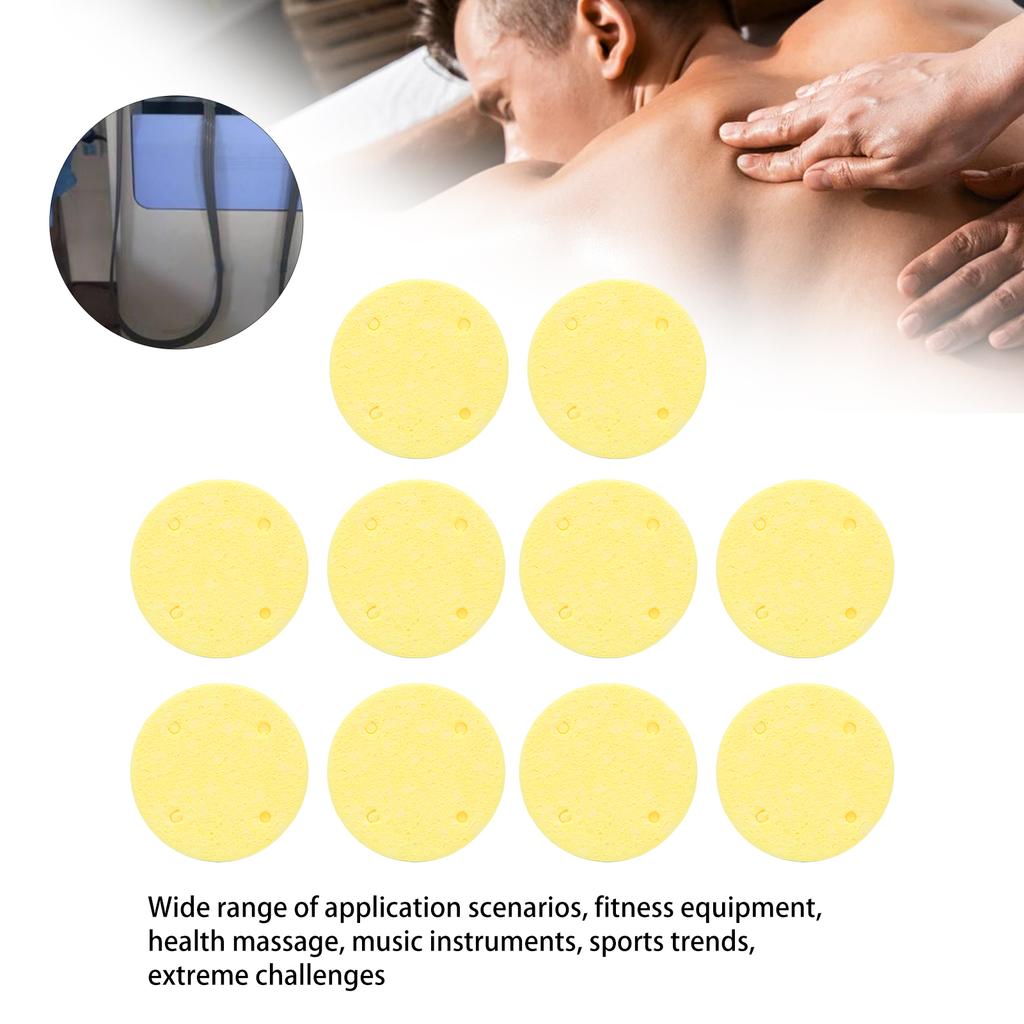 10 pcs Électrodes EMS Coussinets Conducteurs Électrodes de Rechange Patchs de Thérapie Électrode pour Instrument de Physiothérapie
