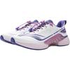 Li Ning Kids Running PU Classic Versatile Shock Absorption Rebound Breathable Low Top Running Shoes Kids Running Shoes Purple YKFV184-2